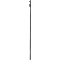 GARDENA Manche télescopique combisystem 210 - 390 cm Anthracite/Orange, Aluminium, Gris, Réglable, Amovible, 3,9 m