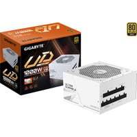 GIGABYTE UD1000GM PG5 V2 ICE alimentation modulaire 1000 watt Blanc, 1x 12V-2x6, 4x PCIe