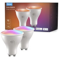 Govee Ampoule Intelligente RGBWW GU10, Lampe à LED Ampoule intelligente, Wi-Fi/Bluetooth, Blanc, LED, GU10, Multi