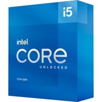 Intel® Core i5-11600K, 3,9 GHz socket 1200 processeur "Rocket Lake", unlocked, processeur en boîte