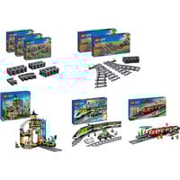LEGO City Ensemble complet gare Bundle, Jouets de construction 