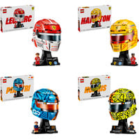 LEGO F1 Casques Bundle, Jouets de construction 