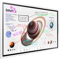 Samsung Flip Pro WM55B Interactive Display, Affichage public Blanc, 139,7 cm (55"), 350 cd/m², 3840 x 2160 pixels, 4K Ultra HD, VA, 16:9