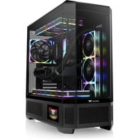 Thermaltake View 600 TG Black boîtier big tower Noir | 2x USB-A | 1x USB-C | Verre Trempé