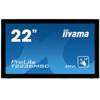iiyama 21.5" Moniteur tactile Noir (Mat)