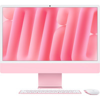 Apple iMac 59,62 cm (24") M4 2024 CTO, Systéme-MAC rose fuchsia/Rose
