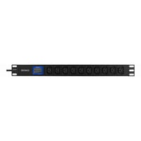 BlueWalker PowerWalker PDU LC-16A 10x IEC C13 (entrée IEC C20) Noir