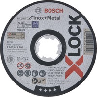 Bosch 2 608 619 263 accessoire pour meuleuse d'angle Disque de coupe Disque de coupe, Acier inoxydable, Acier, 11,5 cm, Bosch, Moyeu plat, 2,22 cm