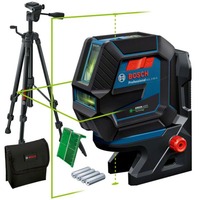 Bosch BOSCH GCL 2-50 G + TRÉPIED, Laser Cross Ligne Bleu/Noir, 15 m, 0,3 mm/m, 4°, 50 m, 4 s, Vert