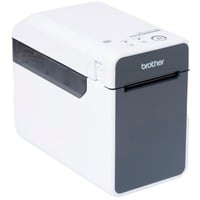 Brother TD2125NXX1, Imprimante d'étiquettes Blanc/gris