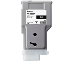 Canon PFI-320BK cartouche d'encre 1 pièce(s) Original Noir Noir, Encre à pigments, 300 ml, 1 pièce(s)