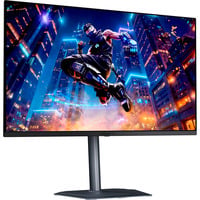 GIGABYTE MO32U2 QD-OLED 31.5" 4K Ultra HD Moniteur gaming Noir, 1x DisplayPort, 2x HDMI, 1x USB-C, 2x USB-A, 240 Hz, 240Hz, 0.03ms, 250 cd/m², G-Sync Compatible, FreeSync Premium Pro, Display HDR True Black 400, HDMI 2.1, DisplayPort 1.4, 80 cm (31.5"), 3840 x 2160 pixels, 4K Ultra HD, QD-OLED, 0,03 ms, Noir