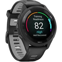 Garmin Forerunner 265, Smartwatch Noir/Gris clair