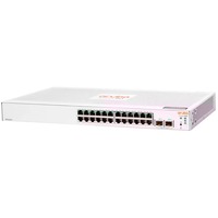 Hewlett Packard Enterprise Aruba Instant On 1830 24G 2SFP Géré L2 Gigabit Ethernet (10/100/1000) 1U, Switch Géré, L2, Gigabit Ethernet (10/100/1000), Full duplex, Grille de montage, 1U