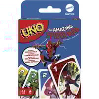 Mattel Games UNO The Amazing Spider-Man, Jeu de cartes Games UNO The Amazing Spider-Man, Jeu de cartes, Dépouillement, 7 an(s)