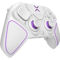 PDP 052-002-WH accessoire de jeux vidéo Violet, Blanc RF/USB Manette de jeu Analogique/Numérique PC, PlayStation 4, PlayStation 5 Blanc, Manette de jeu, PC, PlayStation 4, PlayStation 5, Croix directionnelle, Analogique/Numérique, 5 ms, Avec fil &sans fil