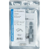 SMARTKEEPER ESSENTIAL USB-C Port Lock (CL04) + Lock Key Mini (U04), Antivol 