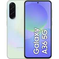 Samsung Galaxy A36 17 cm (6.7") Double SIM Android 15 5G USB Type-C 6 Go 128 Go 5000 mAh Citron vert smartphone Vert clair | 128 Go | Android 15 | Dual-SIM