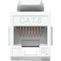 Ubiquiti Coupleur Keystone Cat.6, pack de 12, Raccord Blanc