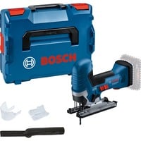 Bosch GST 18V-125 S PROFESSIONAL scie sauteuse 3500 spm 1,9 kg Bleu/Noir, Poignée à barillet, Noir, Bleu, Acier inoxydable, -45 - 45°, Aluminium, Acier, Bois, Sans brosse, 3500 spm
