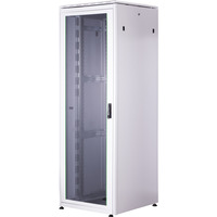 Digitus Armoire réseau Unique Série - 800x800 mm (LxP), Armoire informatique Gris clair