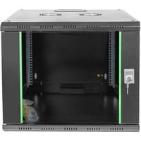 Digitus Boîtier mural Série Unique - 600 x 600 mm, Armoire informatique Noir