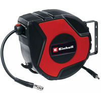 EINHELL Enrouleur automatique de tuyau pneumatique TC-PH 150, Dévidoir Noir/Rouge