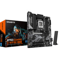 GIGABYTE B760 GAMING X WIFI6E GEN5 carte mère socket 1700 RAID, 2.5Gb-LAN, Wi-Fi 6E, BT 5.2, Sound, ATX