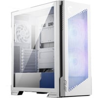 MSI MPG VELOX 300R AIRFLOW PZ Midi Tower Blanc, boîtier pc Blanc | 2x USB-A | 1x USB-C | RGB | Verre Trempé