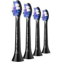 Philips Sonicare S2 Sensitive HX6054/88, lot de 4, Tête brosse à dent électrique Noir
