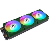 Thermaltake Ventilateur de refroidissement PC CT120 EX Reverse ARGB Sync Racing Green ventilateurs de boîtier Vert, 3 pièces, 120 x 120 x 25 mm, PWM