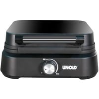 Unold 48275 moule à gauffres 2 gauffre(s) 1500 W Noir, Machine à gauffre Noir, 2 gauffre(s), Rectangulaire, Noir, Plastique, Plastique, 0,7 m
