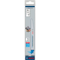 Bosch S 1130 CF Lames de scie sabre Bimétal 1 pièce(s), Lame de scie Lames de scie sabre, Tuyau, Profil, Bimétal, Noir, 8 + 10, 2,5 mm