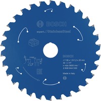 Bosch ‎2608644530 lame de scie circulaire 13,6 cm 1 pièce(s) Acier inoxydable, 13,6 cm, Bosch, 200 g, 1 pièce(s)