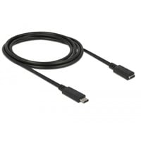 DeLOCK USB-C > HDMI, Câble d'extension Noir, 2 mètres