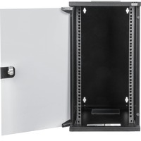 Digitus Boîtier mural 254 mm (10") - 312 x 300 mm, Armoire informatique Noir