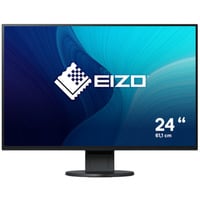 EIZO Flexscan EV2456-BK Reconditionné. 24.1" Moniteur  Noir,  WUXGA, IPS, DisplayPort, DVI, HDMI, VGA