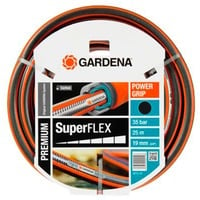 GARDENA Premium SuperFLEX tuyau d'arrosage 25 m Au-dessus du sol Multicolore Gris/Orange, 25 m, Au-dessus du sol, Multicolore, 35 bar, 1,9 cm, 3/4