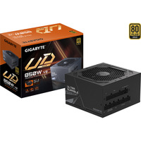 GIGABYTE UD850GM PG5 V2, 850 Watt alimentation  Noir, 1x 12V-2x6, 4x PCIe, gestion des câbles