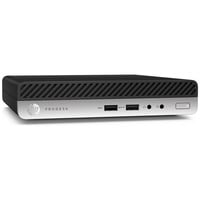 HP EliteDesk 800 G4 DM Reconditionné, Mini PC Noir/Argent