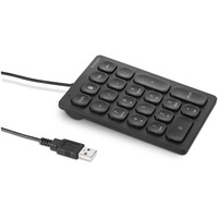 Kensington Pavé numérique filaire Noir, 180 mm, 156 mm, 28 mm, 143 g, 20 pièce(s), 185 mm