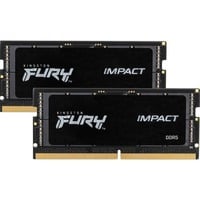 Kingston FURY 16 Go DDR5-4800 (2x 8 Go) mémoire PC portable Noir, KF548S38IBK2-16, SO-DIMM, XMP 3.0
