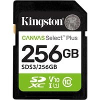 Kingston SDS3/256GB, Carte mémoire 
