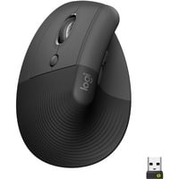 Logitech Lift Vertical Ergonomique - Gaucher, Souris Graphite/Noir, 4000 dpi, Bluetooth