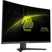MSI MAG 321CQFDE E18 31.5" Moniteur gaming incurvé Noir, 1x DisplayPort, 2x HDMI, 180 Hz, 80 cm (31.5"), 2560 x 1440 pixels, Wide Quad HD, 0,5 ms, Noir