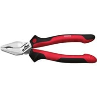 Wiha Pince combinée industrielle, 180mm, Tenailles de cran Noir/Rouge
