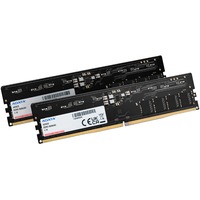 ADATA DDR5 5600 U-DIMM module de mémoire 8 Go 2 x 4 Go, Mémoire vive Noir, 8 Go, 2 x 4 Go, DDR5, 5600 MHz, 288-pin DIMM