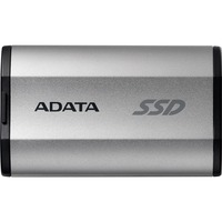 ADATA SD810 1 To USB Type-C USB 3.2 Gen 2x2 Noir, Argent SSD externe Argent, 1 To, USB Type-C, USB 3.2 Gen 2x2, 2000 Mo/s, Noir, Argent