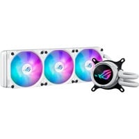ASUS ROG STRIX LC III 360 ARGB White Edition, Watercooling Blanc, Connecteur de ventilateur PWM 4 broches