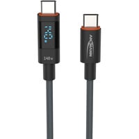 Ansmann USB 2.0 Kabel, USB-C Stecker > USB-C Stecker, Câble Anthracite